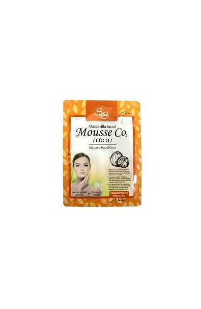 Máscara Facial Mousse CO2 - Coco - SyS