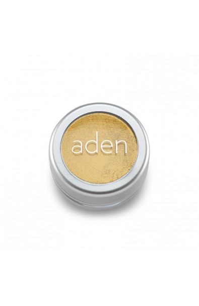  Aden Loose Powder Eyeshadow/ Pigment Powder 24 Metal Gold 3 gr
