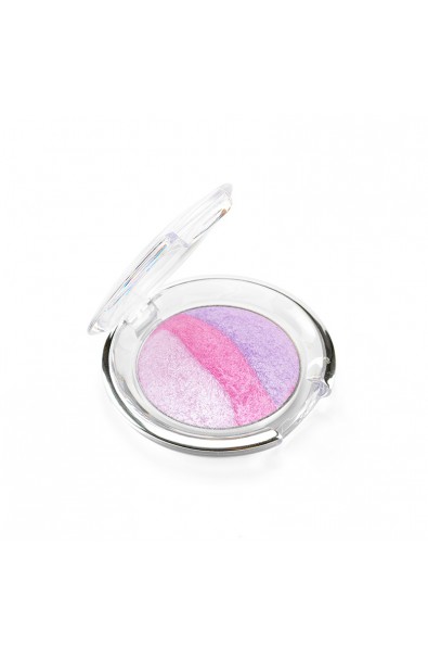 Aden Terracotta Trio Baked Eyeshadow Wet&Dry Pink