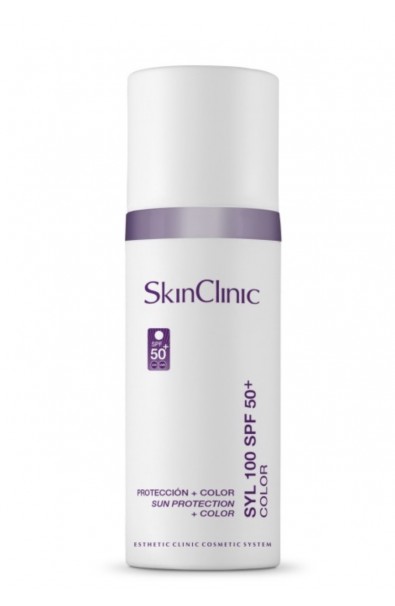 Proteção solar com cor 50+ - SkinClinic