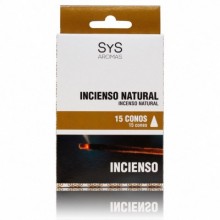 incenso natural 15 cones sys