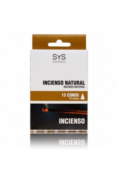 incenso natural 15 cones sys