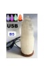 CANDEEIRO SELENITE MULTICOLOR USB, 10CM