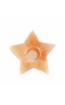 porta velas estrela sal de himalaias (15x15x7cm)