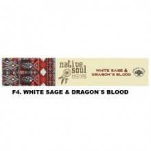 INCENSO NATIVE SOUL WHITE SAGE & DRAGON´S BLOOD 15G